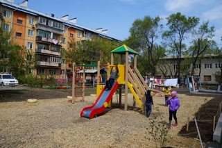 Более 50 новых детских площадок установят в Уссурийске