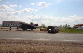 Две машины столкнулись на автодороге «Уссурийск - Пограничный»
