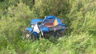 Водитель мотоцикла разбился под Уссурийском
