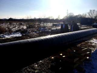 Более двух километров газопровода смонтировано в Уссурийске