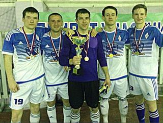 В Уссурийске команда «Динамо» победила в соревнованиях по мини-футболу
