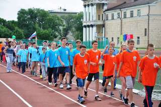 Фестиваль детских дворовых команд «Уссурийские старты» прошел на городском стадионе