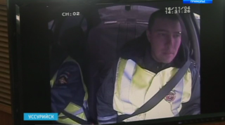 Все автомобили ГИБДД Уссурийска снабдили системой видеослежения