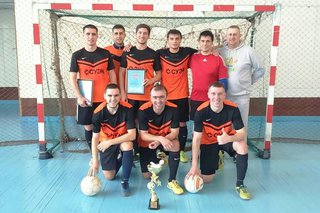 Команда «Шахтер-СУЭК» победила в чемпионате Уссурийска по мини-футболу