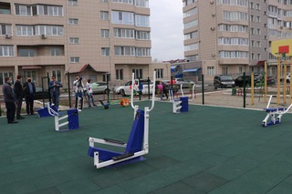 Первая площадка по программе «Спортивный дворик» появилась в Уссурийске