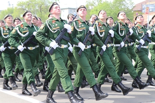 Военный парад пройдет в Уссурийске