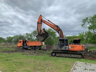 Новая школа строится в Воздвиженке