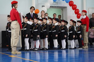Смотр песни и строя &laquo;Правнуки Победы&raquo; состоялся в гимназии № 29