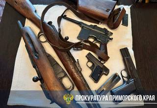 К реальному лишению свободы осуждены двое жителей Уссурийска за покушение на сбыт оружия и боеприпасов