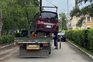 В Уссурийске прошёл очередной рейд по пресечению нарушений парковки