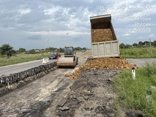 На Михайловском шоссе ликвидируют пучинообразования