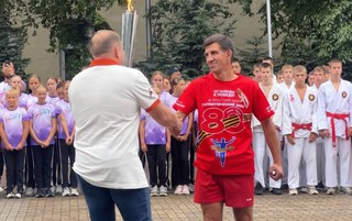 Уссурийск принял эстафету памяти: стартовала забег «От Победы к Победе»