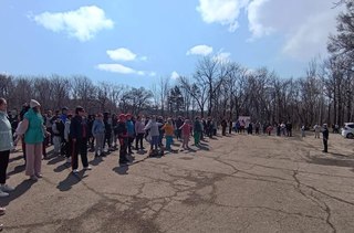 Навстречу здоровью: Уссурийск присоединился к Всероссийской акции «10 000 шагов к жизни»