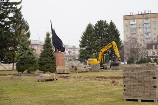 Благоустройство центральной площади Уссурийска: фонтан, зелень и зоны отдыха