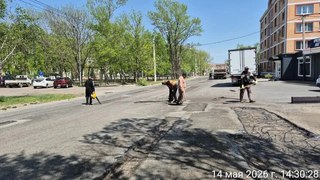Ямочный ремонт: в Уссурийске продолжают работы