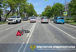 Уссурийская городская прокуратура поставила на контроль установление обстоятельств ДТП с участием несовершеннолетнего