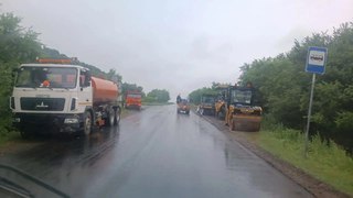 В округе продолжается ремонт дорог краевого значения